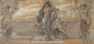 Mural Design [before 1912] by Anonymous