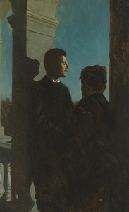 Portrait of Bernhard and Emil Österman by Bernhard Österman [1870–1938]