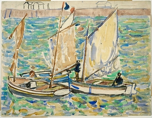 St. Malo by Maurice Prendergast [1858–1924]