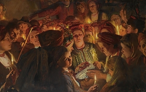 The Celebration by Włodzimierz Tetmajer [1861–1923]