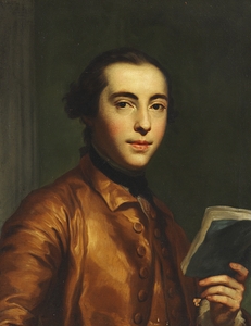 Portræt af Anton Raphael Mengs by Peder Als [1725–1775]