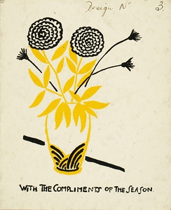 With the Compliments of the Season [Design no. 3] by Henry Lyman Saÿen [1875–1918]