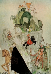 East of the sun and west of the moon pl 15 [1922] by Kay Rasmus Nielsen [1886–1957]