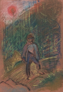 Herdsboy [1930–1944] by Arnold Peter Weisz–Kubínčan [1898–1944]