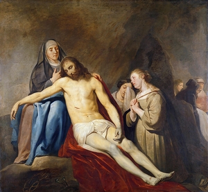 The Lamentation [1640] by Pieter Fransz. De Grebber [1600–1652]