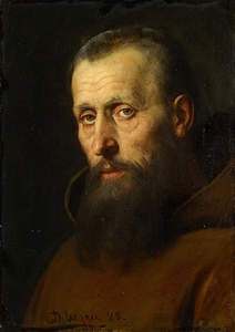 Father Haspinger [1888] by Franz von Defregger [1835–1921]