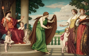 Tradition [1916] by Kenyon Cox [1856–1919]