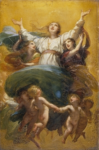 The Assumption of the Virgin [c. 1816–1819] by Pierre–Paul Prud’hon [1758–1823]