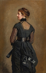 Portrait Of Kate Perugini. Daughter Of Charles Dickens [1880] by Sir John Everett Millais [1829–1896]