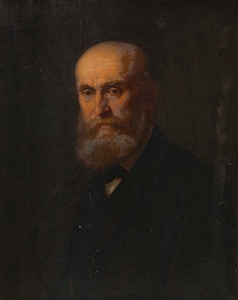 Rudolf von Eitelberger [Kunsthistoriker] [1886] by Christian Griepenkerl [1839–1916]