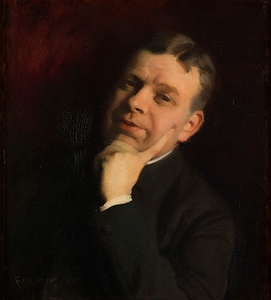 Constant Coquelin. Dit Coquelin ainé [1841–1909]. Sociétaire de la Comédie–Française [1885] by Charles Giron [1850–1914]