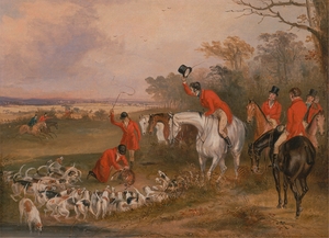 Bachelor’s Hall. The Death [1835–1836] by Francis Calcraft Turner [c. 1782–1846]
