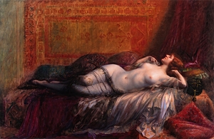 Odalisque by Delphin Enjolras [1857–1945]