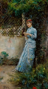 Far Away Thoughts1880 by Julius Leblanc Stewart [1855–1919]