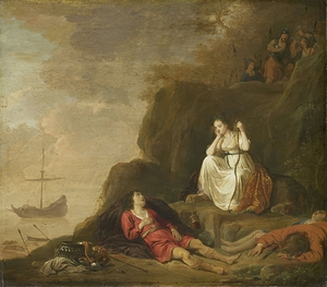 Theagenes and Chariclea [1625–1640] by Daniël Thivart [1611–1656]