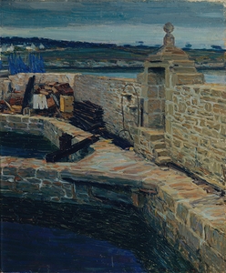 Der Weiher [Concarneau] [1904] by Max Kurzweil [1867–1916]