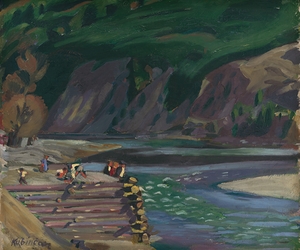 Motif from Dolný Kubín [1930–1944] by Arnold Peter Weisz–Kubínčan [1898–1944]