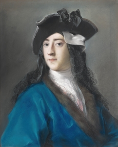 Gustavus Hamilton [1710–1746]. Second Viscount Boyne. In Masquerade Costume [1730–31] by Rosalba Carriera [1675–1757]