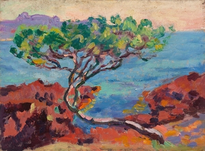 Paysage maritime by Armand Guillaumin [1841–1927]