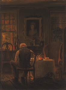 The Widower [1873] by Edward Lamson Henry [1841–1919]