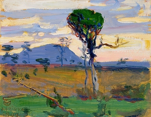 Mt. Donia Sabuk [1909] by Akseli Gallen–Kallela [1865–1931]