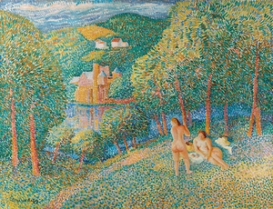 Le Déjeuner Sur L’herbe [1939] by Pierre de Belay [1890–1947]
