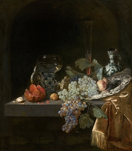 Sumptuous Still Life [1661] by Isaac van Kipshaven [1635–1670]