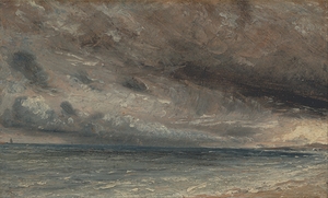 Stormy Sea. Brighton [ca. 1828] by John Constable [1776–1837]