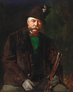 Porträt Nikolaus Graf Torök de Szendrö by Gustav Wertheimer [1847–1902]