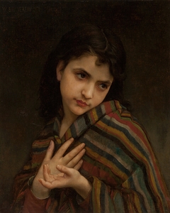 La frileuse [1879] by William Bouguereau [1825–1905]