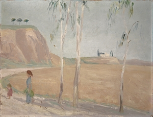 Roman Landscape by Ernst Schiess [1872–1919]