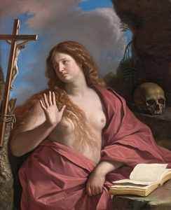 The Penitent Magdalene by Guercino [1591–1666]