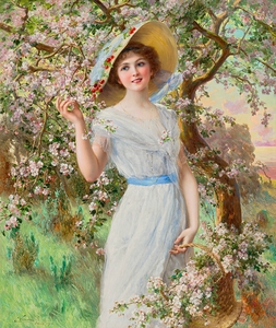 Cherry blossom [1916] by Emile Vernon [1872–1920]