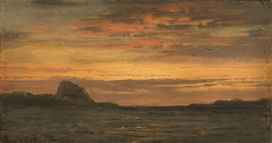 Fra Skjærgehavn by Amaldus Nielsen [1838–1932]