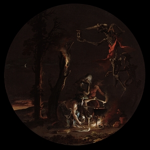 Scenes of Witchcraft. Evening [c. 1645–1649] by Salvator Rosa [1615–1673]