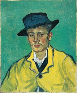 Portrait of Armand Roulin [1888] by Vincent van Gogh [1853–1890]