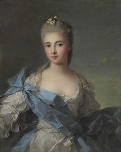 Portrait Of A Lady by Jean–Marc Nattier [1685–1766]