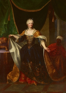 Elisabeth Christine von Braunschweig–Wolfenbüttel [1730] by Johann Gottfried Auerbach [1697–1753]