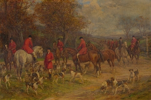 Return From The Hunt by Heywood Hardy [1842–1933]