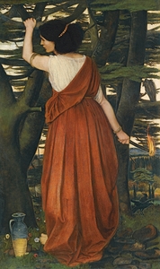 Rispah. The Daughter Of Aiah by John Roddam Spencer Stanhope [1829–1908]