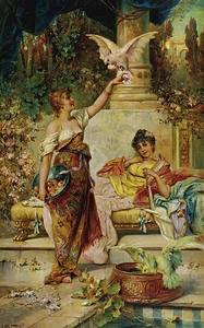 La Vie Extraordinaire by Hans Zatzka [1859–1945]
