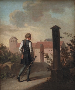 Niels Klim In Potu [1785–1786] by Nicolai Abildgaard [1743–1809]
