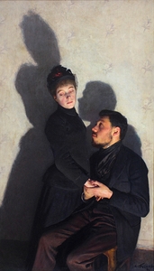 Cast Shadows [1891] by Émile Friant [1863–1932]