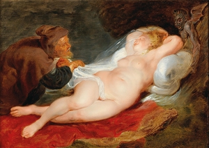 Angelica and the Hermit by Follower of Peter Paul Rubens [1577–1640]