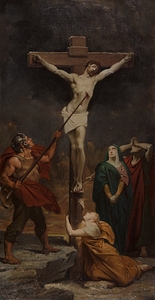 Christ on the Cross [1874] by Jules–Joseph Dauban [1822–1908]