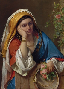Reverie by Jean François Portaels [1818–1895]