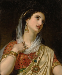 Queen Esther [1875] by Hugues Merle [1823–1881]