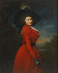 Portrait Of Miss Elizabeth Jemima Blake by Martin Archer Shee [1769–1850]