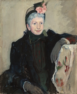Portrait of an Elderly Lady [c. 1887] by Mary Cassatt [1844–1926]