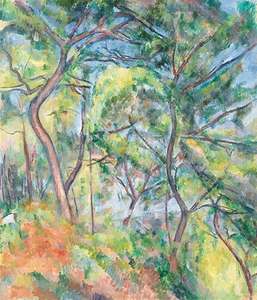 Sous–Bois [circa 1894] by Paul Cézanne [1839–1906]